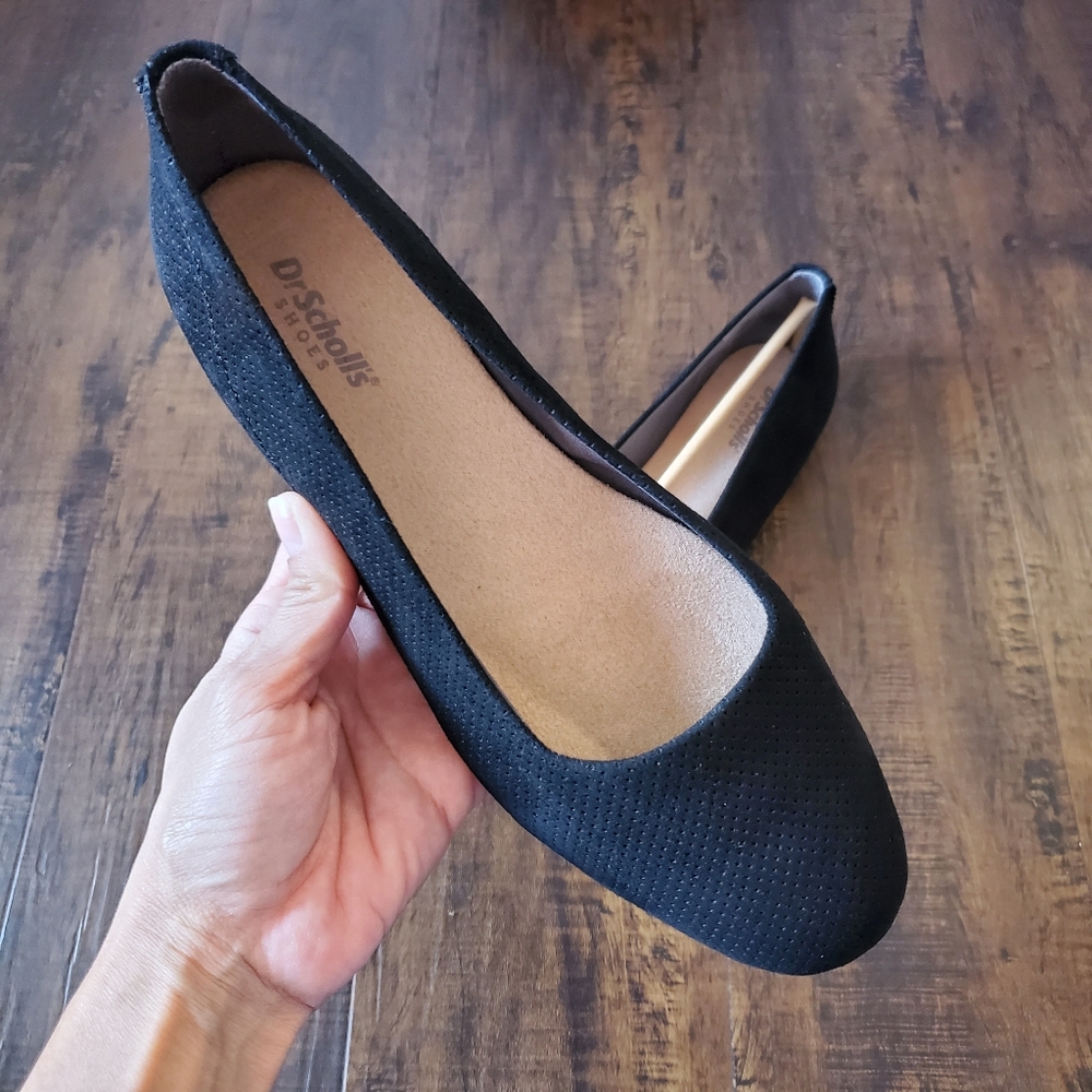 Dr. Scholl's Women's Wexleys Flats Black Size 7 1/2 US NEW